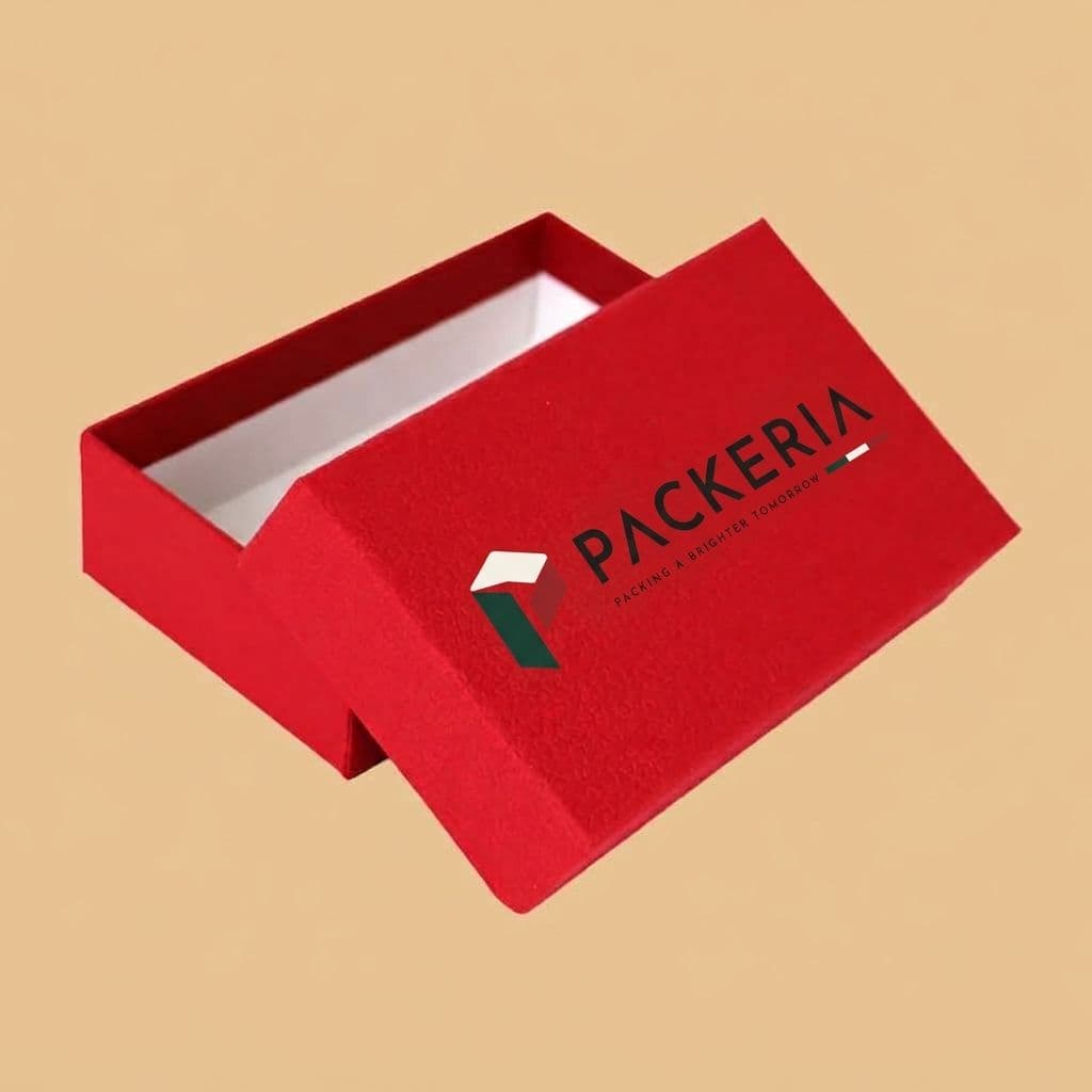 Embossed Rigid Accessory Box, Hot Foil Print