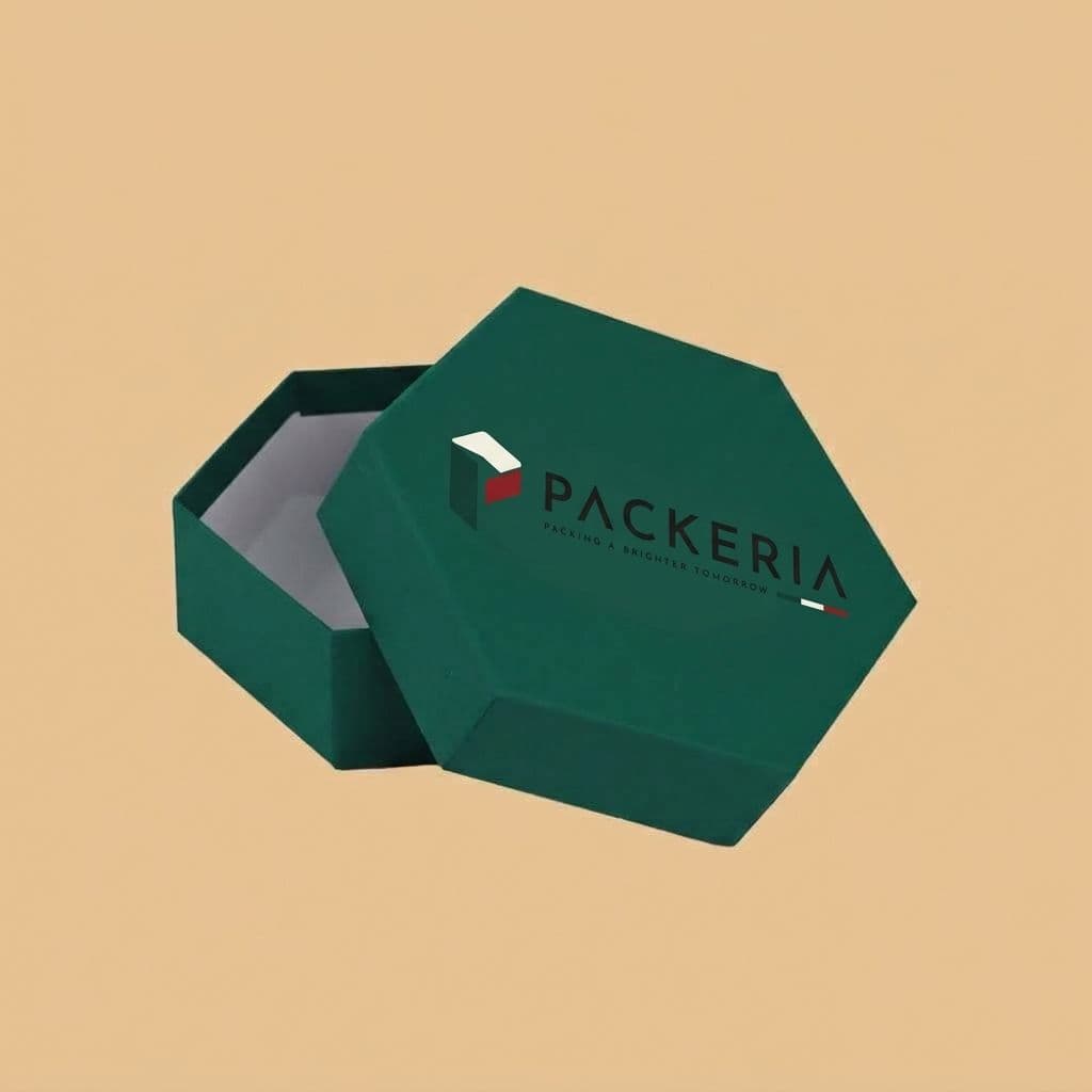 Hexagonal Box, Hot Foil Print